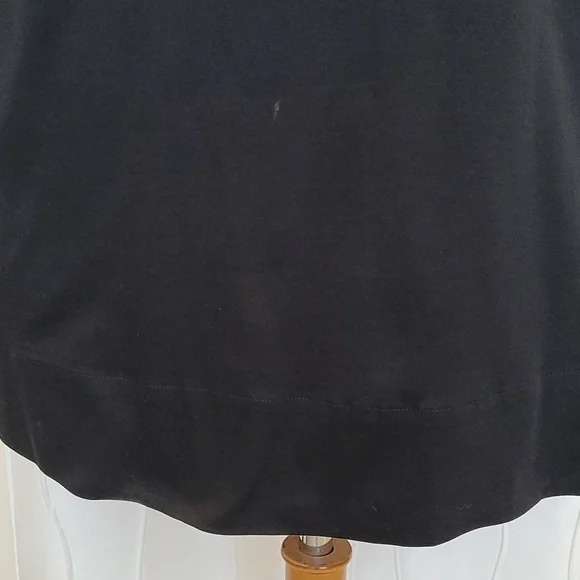 Helmut Lang Black Quell Jersey T-Shirt Mini Dress - Picture 3 of 9